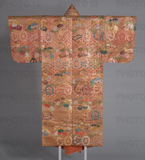Atsuita karaori (Noh Costume), Japan, late Edo period (1789-1868), 1801/25. Creator: Unknown.