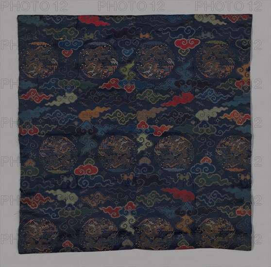 Uchishiki (Altar Cover), Japan, Meiji period (1868-1912), 1875/1900. Creator: Unknown.