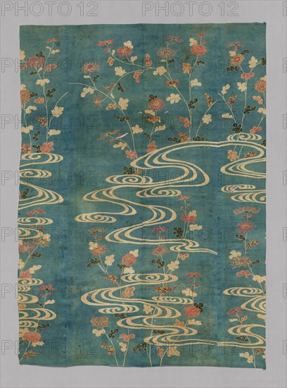 Kosode (Robe), Japan, Edo period (1615-1868), 1701/25. Creator: Unknown.