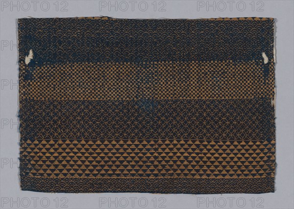 Fragment, Japan, 18th century, late Edo period (1789-1868)/ Meiji period (1868-1912). Creator: Unknown.