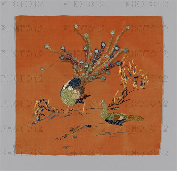 Fukusa (Gift Cover), Japan, Edo period (1615-1868), 1750/1800. Creator: Unknown.