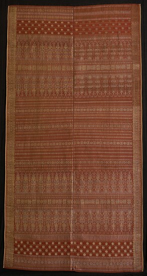 Ceremonial Shoulder Cloth (Kain songket lepus), Indonesia, . Creator: Unknown.