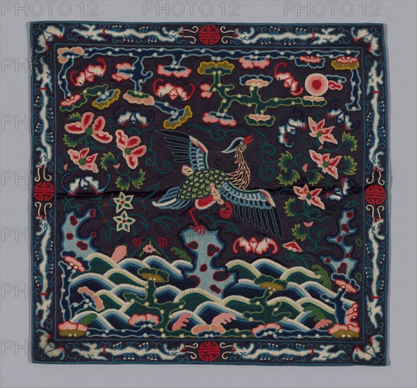 Badge, China, Qing dynasty (1644-1911), 1850/75. Creator: Unknown.