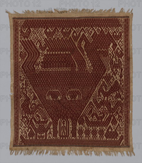 Tampan (Ceremonial Cloth), Indonesia, 19th century. Creator: Unknown.