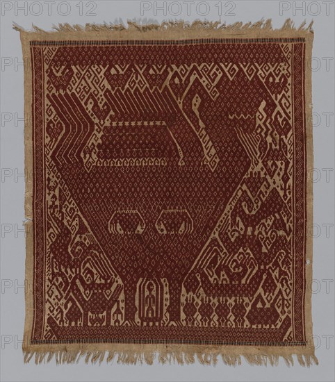 Tampan (Ceremonial Cloth), Indonesia, 19th century. Creator: Unknown.