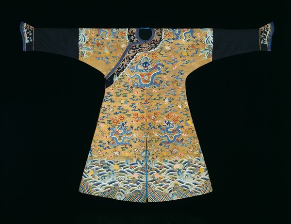 Woman's Jifu (Semiformal Court Robe), China, Qing dynasty (1644- 1911), 1790/ 1820. Creator: Unknown.