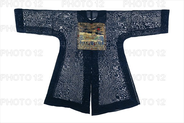 Man's Bufu (Court Surcoat), China, Qing dynasty (1644-1911), 1875/1900. Creator: Unknown.