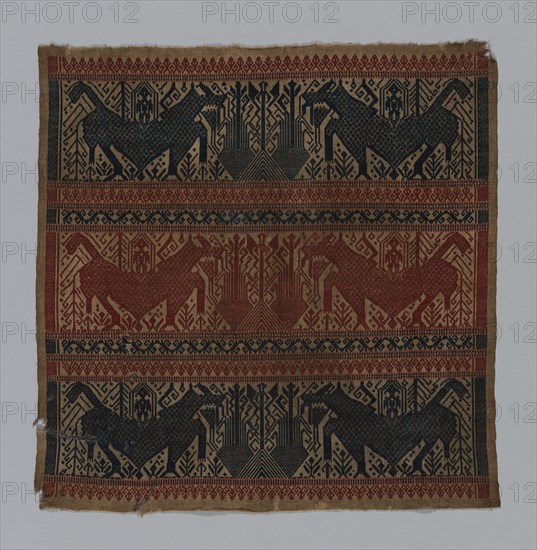 Tampan (Ceremonial Cloth), Indonesia, 19th century. Creator: Unknown.