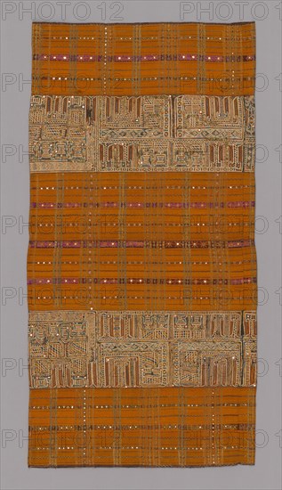 Woman's Ceremonial Skirt (tapis), Sumatra, 19th century. Creator: Unknown.