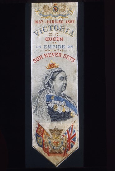 Bookmark, England, 1887. Creator: Possibly Thomas Stevens.