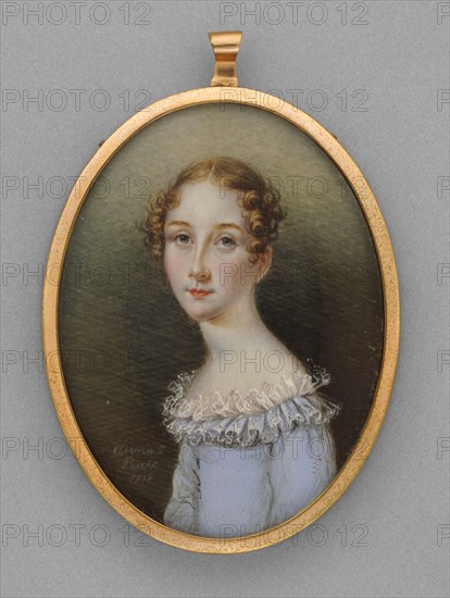 Portrait of a Woman, 1818. Creator: Anna Claypoole Peale.