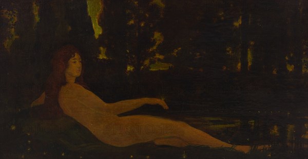 Semele or Fireflies, 1907. Creator: Arthur Davies.