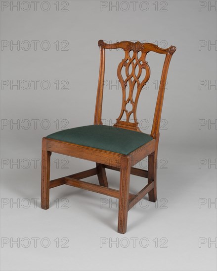 Pair of Side Chairs, 1760/80. Creator: Unknown.