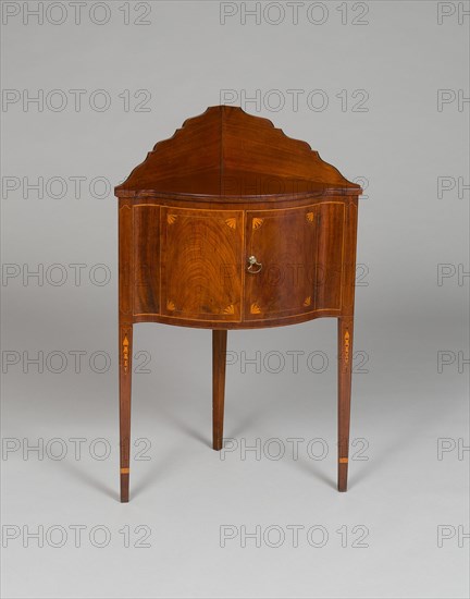 Corner Basin Stand, 1790/1800. Creator: Unknown.