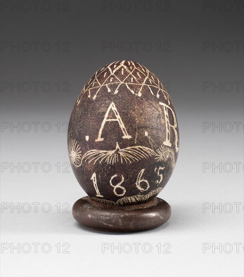 Egg, 1865. Creator: Unknown.