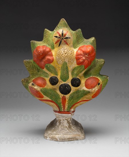 Fruit sculpture, 1800/1900. Creator: Unknown.