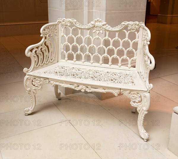 Settee, 1850-1900. Creator: Unknown.