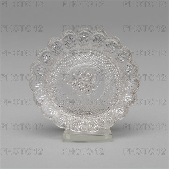 Cup plate, 1827. Creator: Unknown.