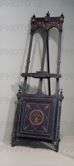 Easel, 1870/80. Creator: Unknown.