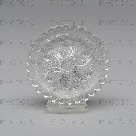 Cup plate, c. 1830. Creator: Unknown.
