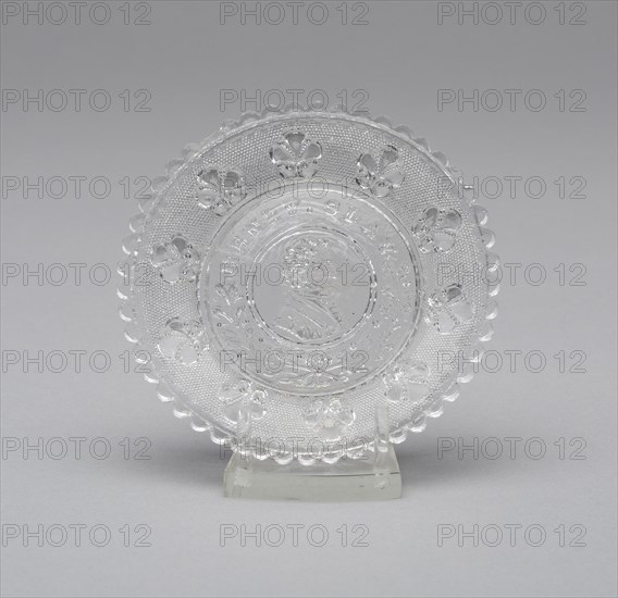 Cup plate, c. 1835. Creator: Unknown.