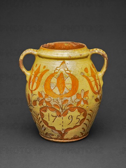 Jar, 1795. Creator: Unknown.