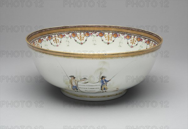 Punch Bowl, 1790. Creator: Unknown.