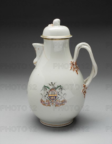 Jug with Lid, c. 1785. Creator: Unknown.