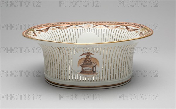 Basket, c. 1800. Creator: Unknown.