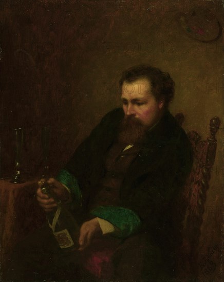 Self-Portrait, 1863. Creator: Eastman Johnson.