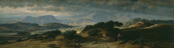 Storm in Umbria, 1875. Creator: Elihu Vedder.