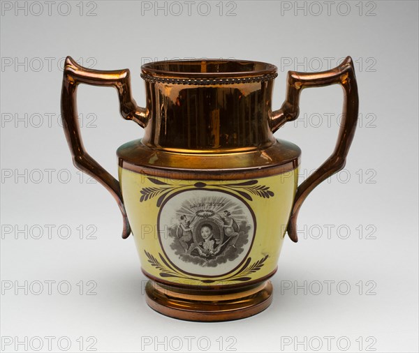 Vase, c. 1850. Creator: Unknown.