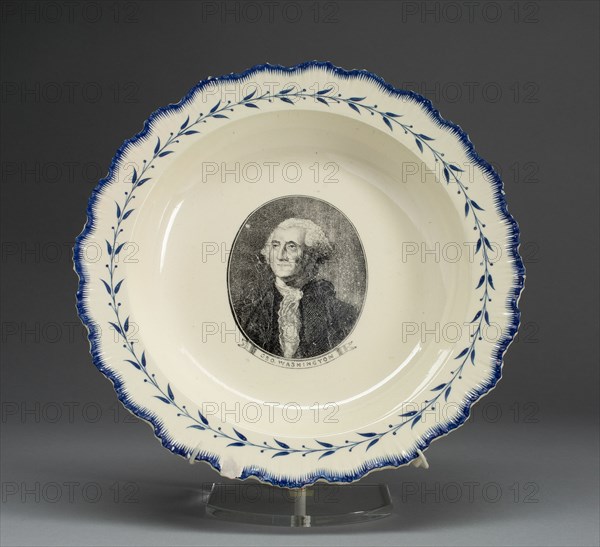 Soup Plate, c. 1790. Creator: Unknown.