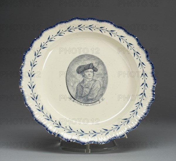 Plate, c. 1790. Creator: Unknown.