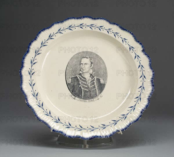 Plate, c. 1790. Creator: Unknown.