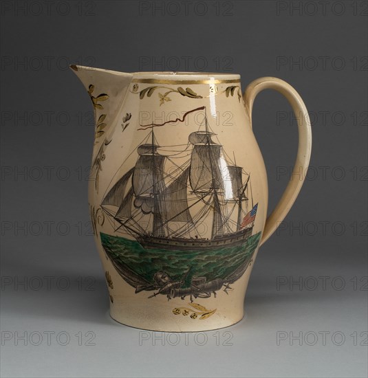 Jug, c. 1795. Creator: Unknown.