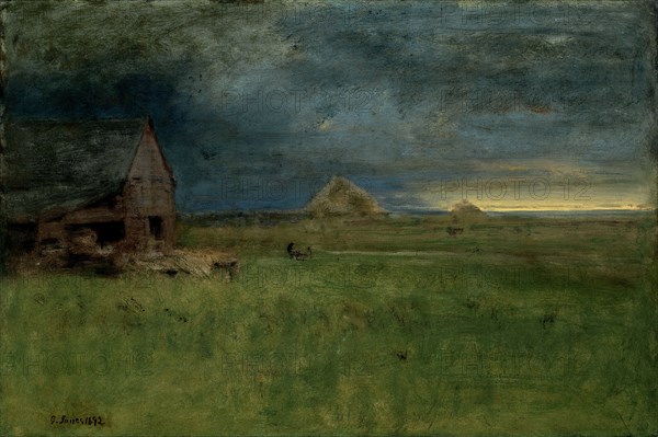The Lonely Farm, Nantucket, 1892. Creator: George Inness.