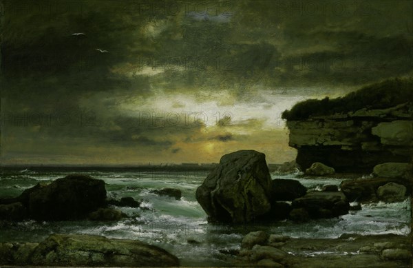 A Marine, c. 1874/75. Creator: George Inness.