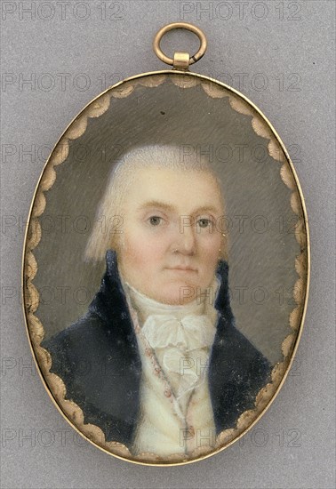 Portrait of Augustine Taylor, 1777/94. Creator: John Ramage.