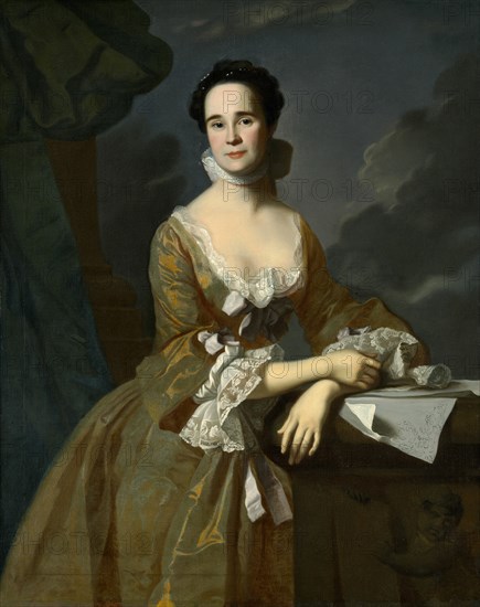 Mrs. Daniel Hubbard (Mary Greene), c. 1764. Creator: John Singleton Copley.