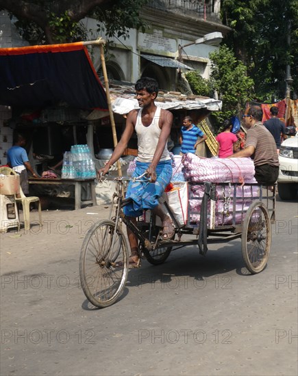 Street scene in West Bengal, India, 2019. Creator: Unknown.