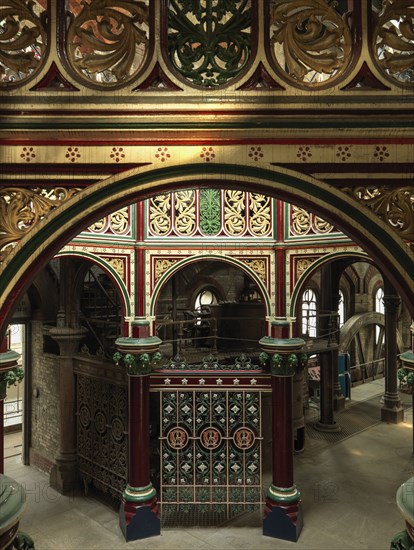 Crossness Pumping station, Crossness Sewage Treatment Works, Bexley, London, 2014. Creator: Chris Redgrave.