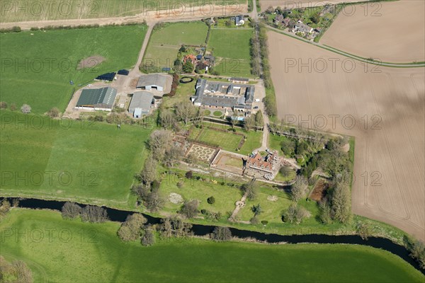 Smallbridge Hall, a late 16th century attic house rebuilt in Elizabethan style, Bures, Suffolk, 2015 Creator: Historic England.