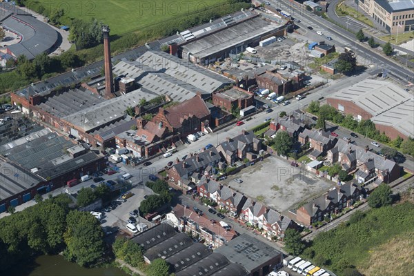 Hartley's Village, model settlement built in the 19th century, Liverpool, 2015. Creator: Historic England.