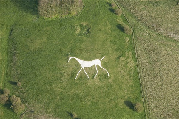 Hackpen White Horse, Wiltshire, 2015. Creator: Historic England.