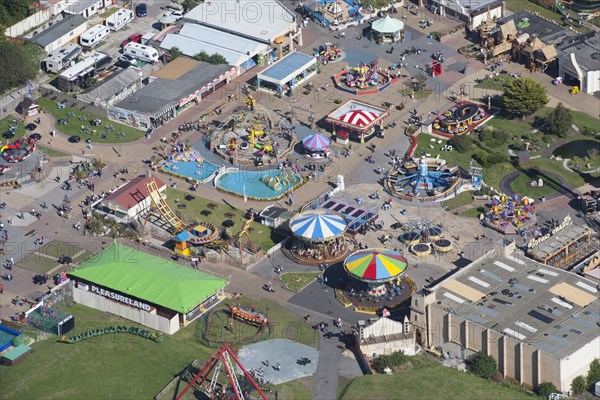 Pleasureland Amusement Park, Southport, Merseyside, 2015. Creator: Historic England.