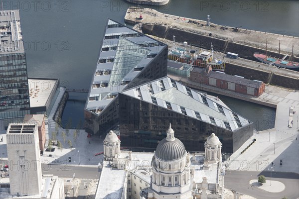 Mann Island Buildings, Liverpool, 2015. Creator: Historic England.