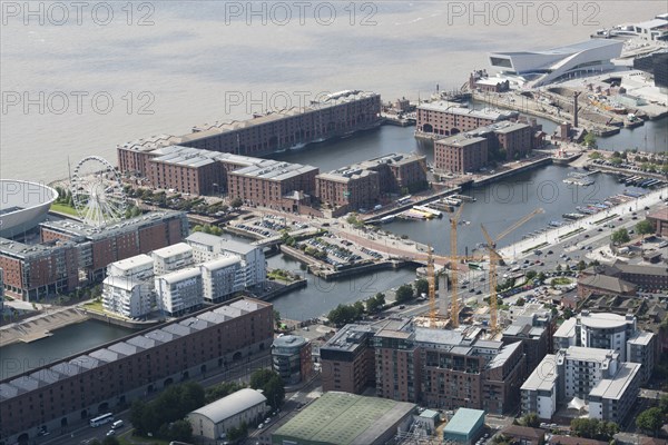 The Royal Albert Dock and associated warehouses, Liverpool, 2015. Creator: Historic England.