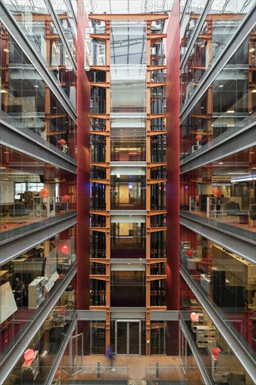 New Broadcasting House, Portland Place, Marylebone, London. 2016. Creator: Chris Redgrave.