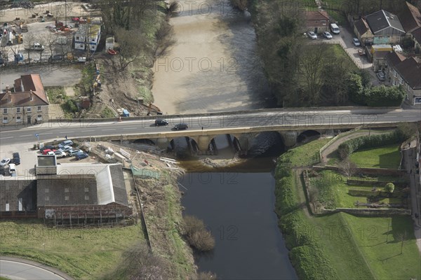 Tadcaster Bridge, North Yorkshire, 2017. Creator: Historic England.